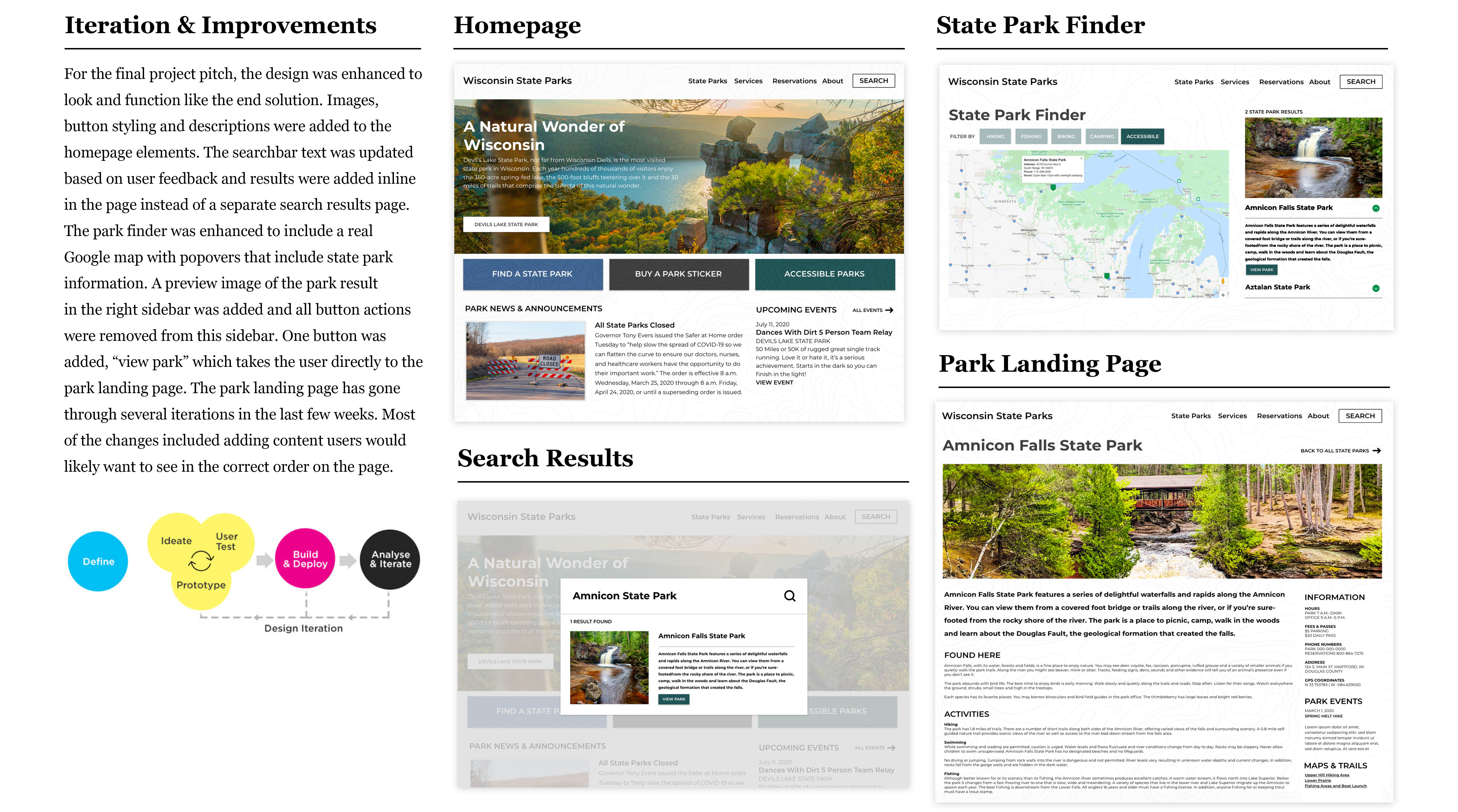 Wisconsin State Parks Design Approach