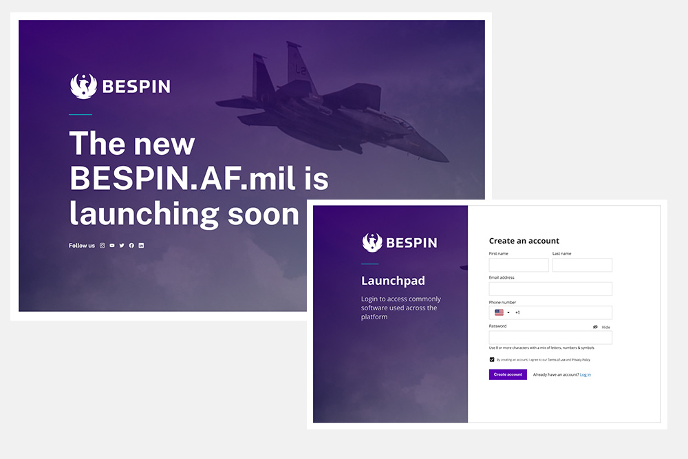 United States AirForce BESPIN Coming Soon