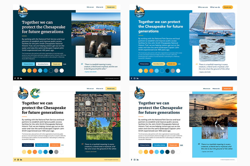 Chesapeake Conservancy Style Tiles